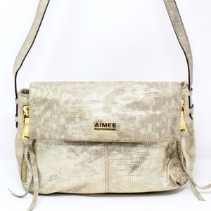 Aimee Kestenberg Bali Metallic Sunrise Crossbody Bag ☀️